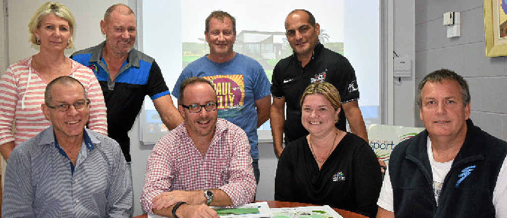 FACES BEHIND THE PLANS: (back from left) Bernadette Macdougall, Steve Tween, Paul Murphy, Anthony Nobilia, (front) Bernard Woods, Justin Butler, Kylie Drysdale and Shane Bartlett. FACES BEHIND THE PLANS: (back from left) Bernadette Macdougall, Steve Tween, Paul Murphy, Anthony Nobilia, (front) Bernard Woods, Justin Butler, Kylie Drysdale and Shane Bartlett.